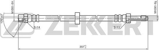 Zekkert BS-9390 - Flessibile del freno autozon.pro