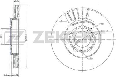 Zekkert BS-5031 - Discofreno autozon.pro