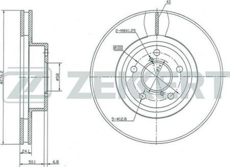 Zekkert BS-5181 - Discofreno autozon.pro