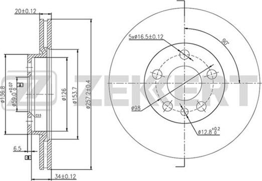 Magneti Marelli 351002120600 - Discofreno autozon.pro