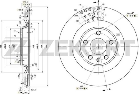 Zekkert BS-5876 - Discofreno autozon.pro