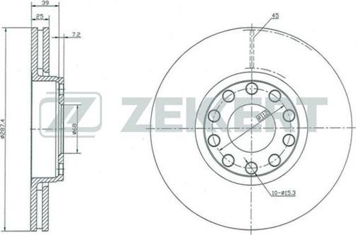 Zekkert BS-5360 - Discofreno autozon.pro