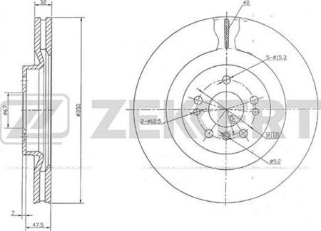 Zekkert BS-5776 - Discofreno autozon.pro