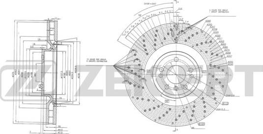 Zekkert BS-6014 - Discofreno autozon.pro