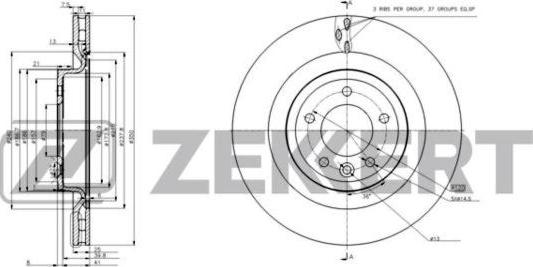 Zekkert BS-6193 - Discofreno autozon.pro