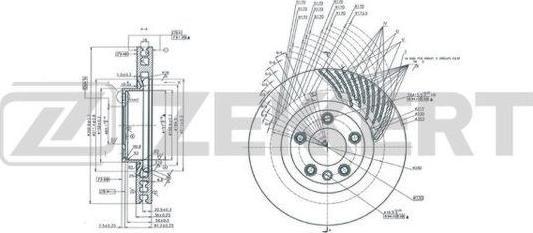 Zekkert BS-6163 - Discofreno autozon.pro