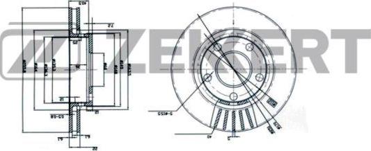 Zekkert BS-6202 - Discofreno autozon.pro