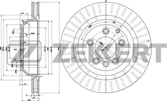 Zekkert BS-6219 - Discofreno autozon.pro