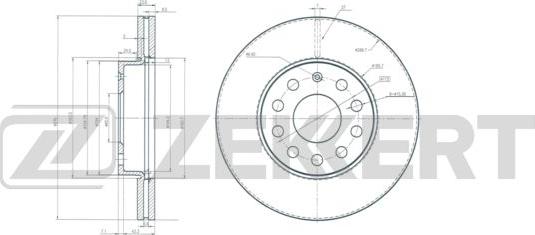 Zekkert BS-6225 - Discofreno autozon.pro