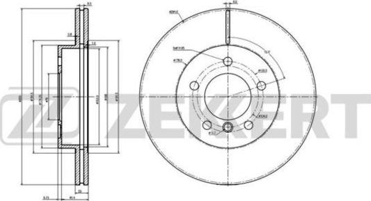 Zekkert BS-6222 - Discofreno autozon.pro