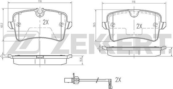 VAG 9A769845100 - Kit pastiglie freno, Freno a disco autozon.pro