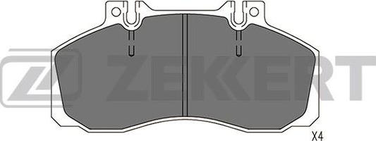 Zekkert BS-2070 - Kit pastiglie freno, Freno a disco autozon.pro