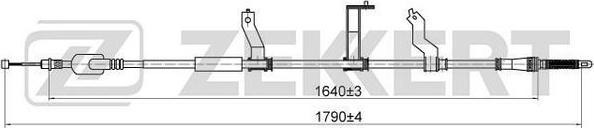 Zekkert BZ-1041 - Cavo comando, Freno stazionamento autozon.pro