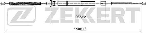 Zekkert BZ-1066 - Cavo comando, Freno stazionamento autozon.pro