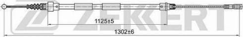 Zekkert BZ-1152 - Cavo comando, Freno stazionamento autozon.pro