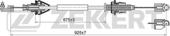 Zekkert BZ-1164 - Cavo acceleratore autozon.pro