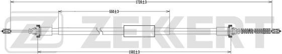 Zekkert BZ-1166 - Cavo comando, Freno stazionamento autozon.pro