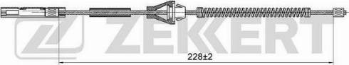 Zekkert BZ-1184 - Cavo comando, Freno stazionamento autozon.pro