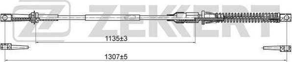 Zekkert BZ-1243 - Cavo acceleratore autozon.pro