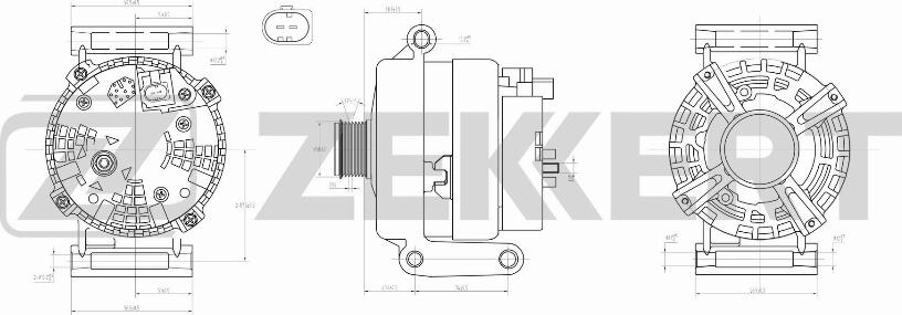 Zekkert GE-1009 - Alternatore autozon.pro