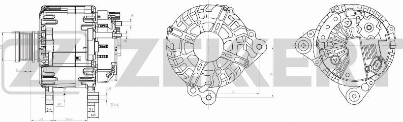 Zekkert GE-1005 - Alternatore autozon.pro