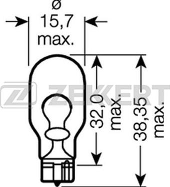 Zekkert LP-1090 - Lampadina, Indicatore direzione autozon.pro