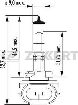 Zekkert LP-1068 - Lampadina, Fendinebbia autozon.pro