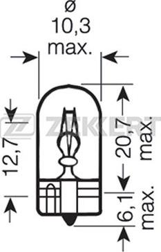 Zekkert LP-1149 - Lampadina, Indicatore direzione autozon.pro