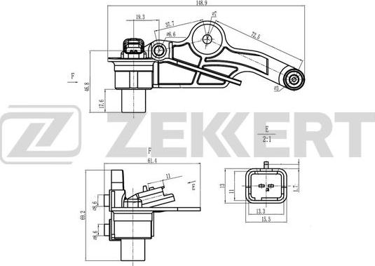 Zekkert SE-4054 - Generatore di impulsi, Albero a gomiti autozon.pro