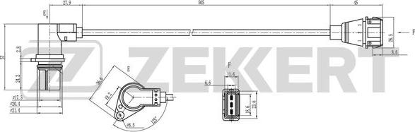 Zekkert SE-4056 - Generatore di impulsi, Albero a gomiti autozon.pro