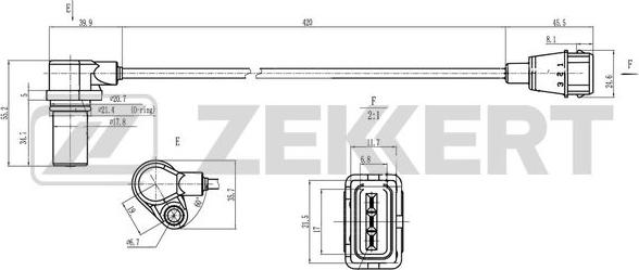 Zekkert SE-4069 - Generatore di impulsi, Albero a gomiti autozon.pro