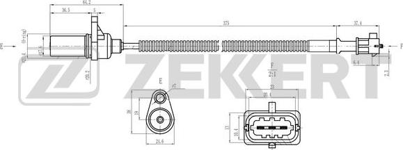 Zekkert SE-4068 - Generatore di impulsi, Albero a gomiti autozon.pro