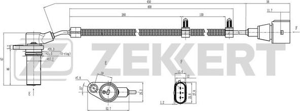 Zekkert SE-4067 - Generatore di impulsi, Albero a gomiti autozon.pro