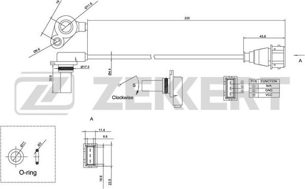 Zekkert SE-4005 - Generatore di impulsi, Albero a gomiti autozon.pro