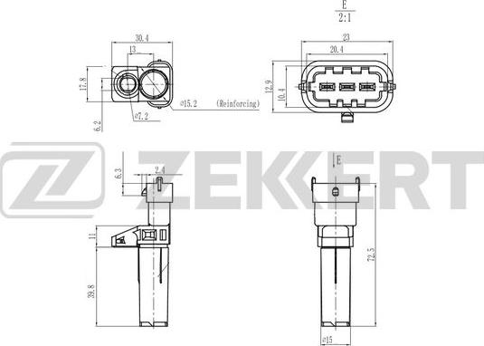 Zekkert SE-4089 - Generatore di impulsi, Albero a gomiti autozon.pro