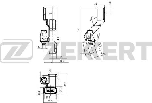 Zekkert SE-4085 - Generatore di impulsi, Albero a gomiti autozon.pro