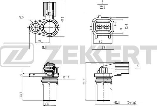 Zekkert SE-4087 - Generatore di impulsi, Albero a gomiti autozon.pro