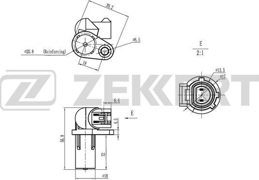 Zekkert SE-4074 - Generatore di impulsi, Albero a gomiti autozon.pro