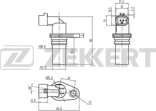 Zekkert SE-4109 - Generatore di impulsi, Albero a gomiti autozon.pro