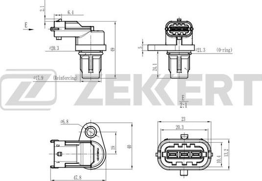 Zekkert SE-4100 - Generatore di impulsi, Albero a gomiti autozon.pro