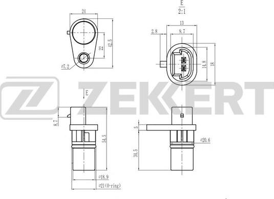 Zekkert SE-4102 - Generatore di impulsi, Albero a gomiti autozon.pro