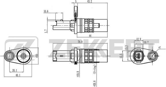 Zekkert SE-4115 - Generatore di impulsi, Albero a gomiti autozon.pro