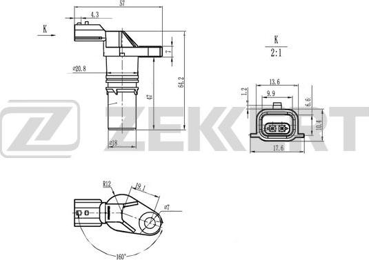 Zekkert SE-4110 - Generatore di impulsi, Albero a gomiti autozon.pro