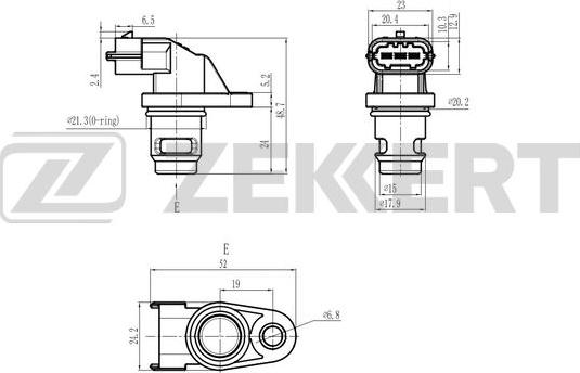 Zekkert SE-5049 - Sensore, Posizione albero a camme autozon.pro