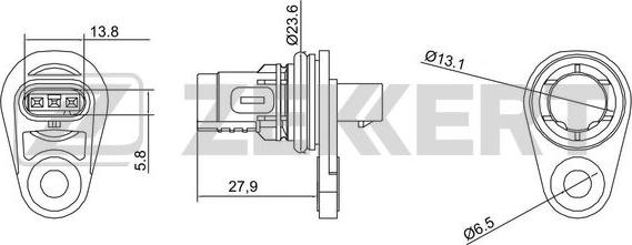 Zekkert SE-5009 - Sensore, Posizione albero a camme autozon.pro