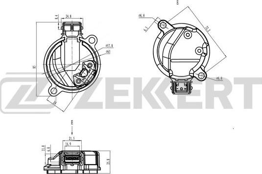 Zekkert SE-5011 - Sensore, Posizione albero a camme autozon.pro