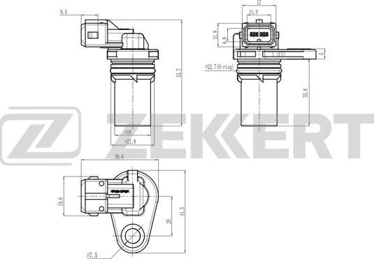 Zekkert SE-5039 - Sensore, Posizione albero a camme autozon.pro