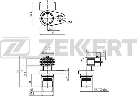 Zekkert SE-5036 - Sensore, Posizione albero a camme autozon.pro