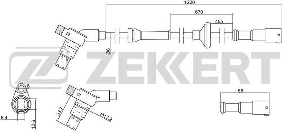 Zekkert SE-6005 - Sensore, N° giri ruota autozon.pro