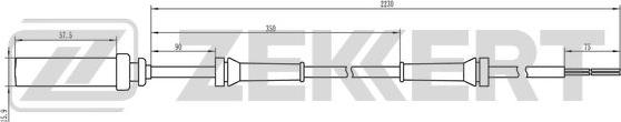 Zekkert SE-6022 - Sensore, N° giri ruota autozon.pro